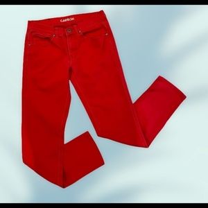 Carbon Red skinny Denim Jeans Size 30/30 rue21men